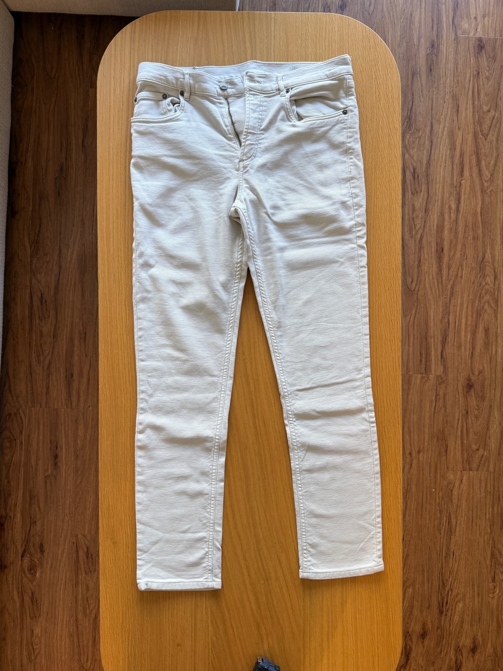 Faherty Stretch Terry 31 - Stone/cream colour - like new